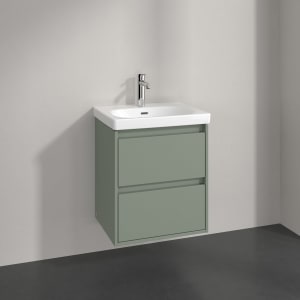 Villeroy & Boch Skyla Waschtisch mit Unterschrank 55 cm, 2 Auszüge