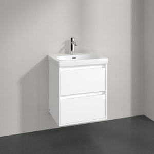 Villeroy & Boch Skyla Waschtisch mit Unterschrank 55 cm, 2 Auszüge