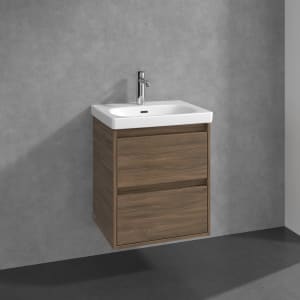 Villeroy & Boch Skyla Waschtisch mit Unterschrank 55 cm, 2 Auszüge