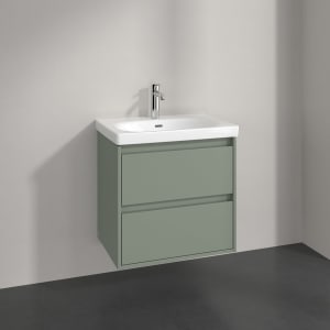 Villeroy & Boch Skyla Waschtisch mit Unterschrank 65 cm, 2 Auszüge
