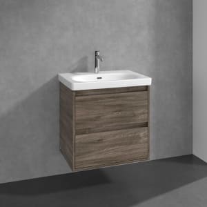 Villeroy & Boch Skyla Waschtisch mit Unterschrank 65 cm, 2 Auszüge
