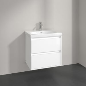 Villeroy & Boch Skyla Waschtisch mit Unterschrank 65 cm, 2 Auszüge