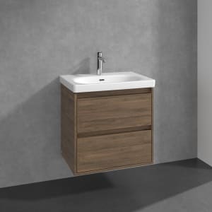 Villeroy & Boch Skyla Waschtisch mit Unterschrank 65 cm, 2 Auszüge