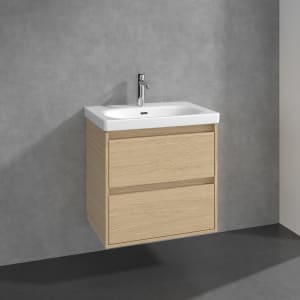 Villeroy & Boch Skyla Waschtisch mit Unterschrank 65 cm, 2 Auszüge