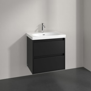 Villeroy & Boch Skyla Waschtisch mit Unterschrank 65 cm, 2 Auszüge