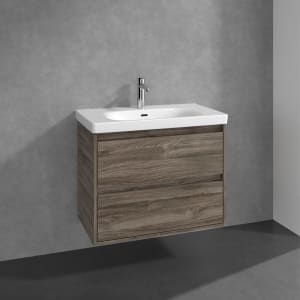 Villeroy & Boch Skyla Waschtisch mit Unterschrank 80 cm, 2 Auszüge