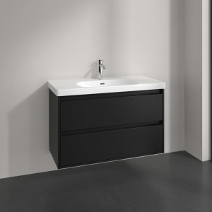 Villeroy & Boch Skyla Waschtisch mit Unterschrank 100 cm, 2 Auszüge