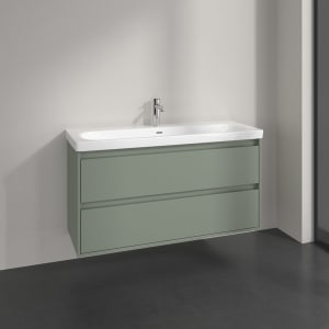 Villeroy & Boch Skyla Doppel-Waschtisch mit Unterschrank 120 cm, 2 Auszüge