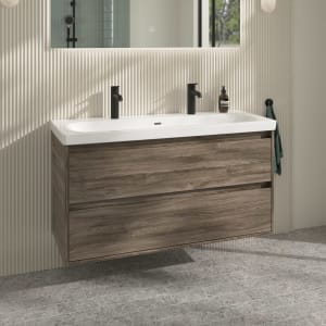 Villeroy & Boch Skyla Doppel-Waschtisch mit Unterschrank 120 cm, 2 Auszüge