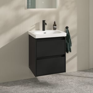 Villeroy & Boch Skyla Waschtisch mit Unterschrank 55 cm, 2 Auszüge