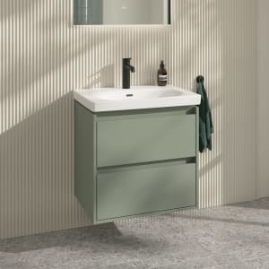 Villeroy & Boch Skyla Waschtisch mit Unterschrank 65 cm, 2 Auszüge