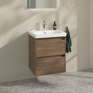 Villeroy & Boch Skyla Waschtischunterschrank 52,2 x 59,6 cm, 2 Auszüge