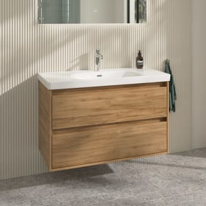 Villeroy & Boch Skyla Waschtischunterschrank 97,2 x 59,6 cm, 2 Auszüge