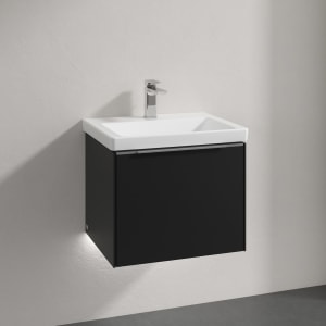 Villeroy & Boch Subway 3.0 Badmöbel-Set 55 cm mit Beleuchtung, 1 Auszug