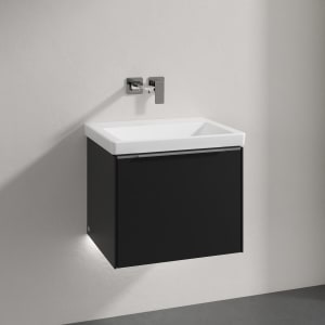 Villeroy & Boch Subway 3.0 Badmöbel-Set 55 cm mit Beleuchtung, 1 Auszug