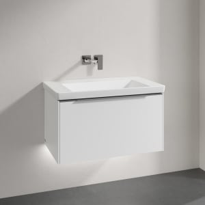 Villeroy & Boch Subway 3.0 Badmöbel-Set 80 cm mit Beleuchtung, 1 Auszug