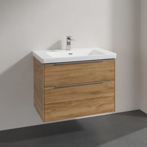 Villeroy & Boch Subway 3.0 Badmöbel-Set 80 cm, 2 Auszüge