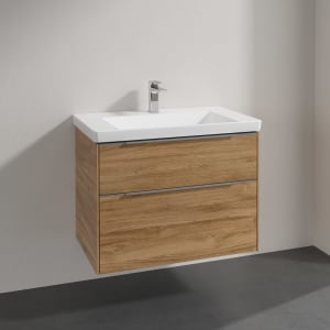 Villeroy & Boch Subway 3.0 Badmöbel-Set 80 cm, 2 Auszüge