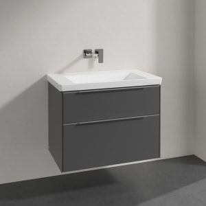 Villeroy & Boch Subway 3.0 Badmöbel-Set 80 cm, 2 Auszüge