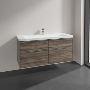 Villeroy & Boch Subway 3.0 Badmöbel-Set 130 cm, 4 Auszüge