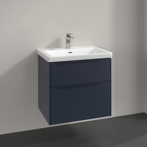 Villeroy & Boch Subway 3.0 Badmöbel-Set 65 cm, Griff in Möbelfarbe, 2 Auszüge