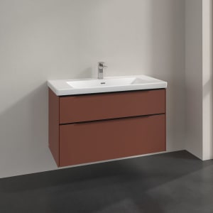 Villeroy & Boch Subway 3.0 Waschtischunterschrank 97,3 cm, 2 Auszüge, ohne LED-Beleuchtung