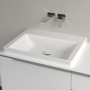 Villeroy & Boch Subway 3.0 Waschtisch 60 cm, ohne Hahnloch, ohne Überlauf