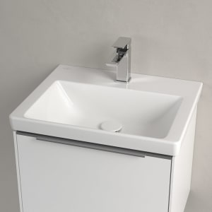 Villeroy & Boch Subway 3.0 Waschtisch 55 cm, mit 1 Hahnloch, ohne Überlauf