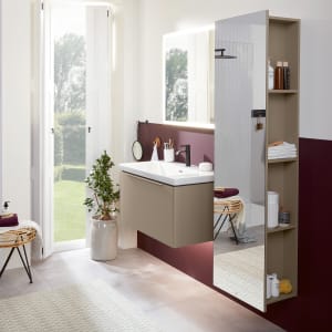 Villeroy & Boch Subway 3.0 Spiegelregal 45 x 170 cm mit Regalelement rechts