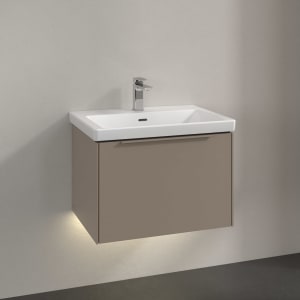 Villeroy & Boch Subway 3.0 Waschtischunterschrank 62,2 cm, 1 Auszug, mit LED-Beleuchtung