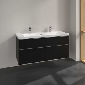 Villeroy & Boch Subway 3.0 Waschtischunterschrank 127,2 cm, 4 Auszüge, ohne LED-Beleuchtung