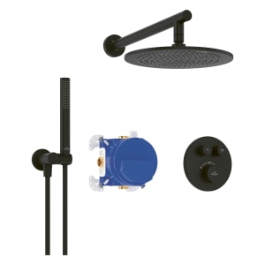 Villeroy & Boch Universal Duschsystem mit Thermostat und runder Kopfbrause