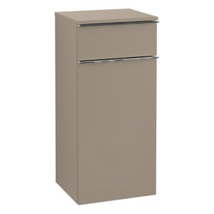 Villeroy & Boch Venticello Seitenschrank 40,4 x 86,6 cm, 1 Auszug und 1 Tür Anschlag rechts