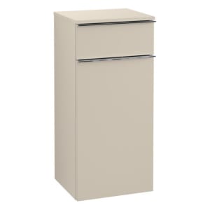 Villeroy & Boch Venticello Seitenschrank 40,4 x 86,6 cm, 1 Auszug und 1 Tür Anschlag rechts