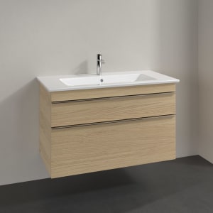 Villeroy & Boch Venticello Waschtischunterschrank 95,3 x 59 cm, 2 Auszüge, für Waschbecken mittig