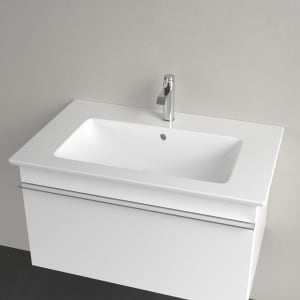 Villeroy & Boch Venticello Schrankwaschtisch 80 x 50 cm, mit 1 Hahnloch, mit Überlauf