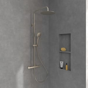 Villeroy & Boch Verve Showers Duschsystem mit drei Funktionen für Wandmontage