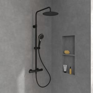 Villeroy & Boch Verve Showers Duschsystem mit drei Funktionen für Wandmontage