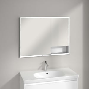 Villeroy & Boch My View+ Einbau-Spiegelschrank 100 x 75 cm