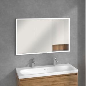 Villeroy & Boch My View+ Einbau-Spiegelschrank 120 x 75 cm