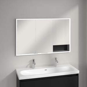 Villeroy & Boch My View+ Einbau-Spiegelschrank 120 x 75 cm