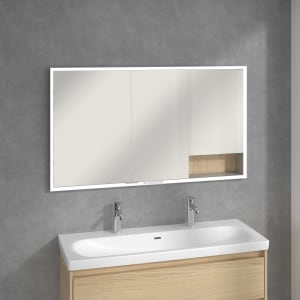 Villeroy & Boch My View+ Einbau-Spiegelschrank 130 x 75 cm