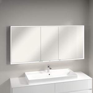 Villeroy & Boch My View Now Vorbau-Spiegelschrank 160 cm, 3 Türen, Smart Home fähig