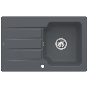 Villeroy & Boch Architectura 45 Einbauspüle, mit Ablaufgarnitur mit Handbetätigung, reversibel