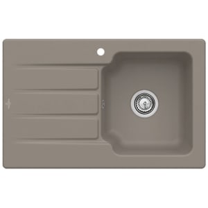 Villeroy & Boch Architectura 45 Einbauspüle, mit Ablaufgarnitur mit Handbetätigung, reversibel