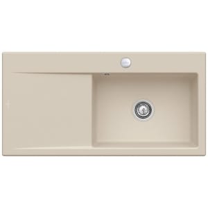 Villeroy & Boch Subway Style 60 Einbauspüle, Ablaufgarnitur mit Excenterbetätigung, Becken rechts