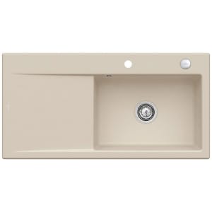 Villeroy & Boch Subway Style 60 Einbauspüle, Ablaufgarnitur mit Excenterbetätigung, Becken rechts