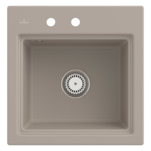 Villeroy & Boch Subway Style 50 S Einbauspüle, Ablaufgarnitur mit Excenterbetätigung