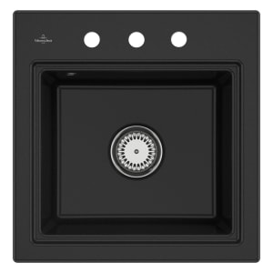 Villeroy & Boch Subway Style 50 S Einbauspüle, Ablaufgarnitur mit Excenterbetätigung