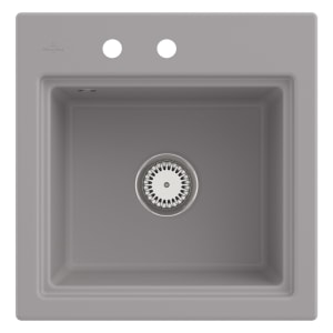 Villeroy & Boch Subway Style 50 S Einbauspüle, Ablaufgarnitur mit Excenterbetätigung